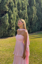 Vestido · Rojo Palabra de Honor